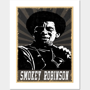 80s Style Smokey Robinson Posters and Art